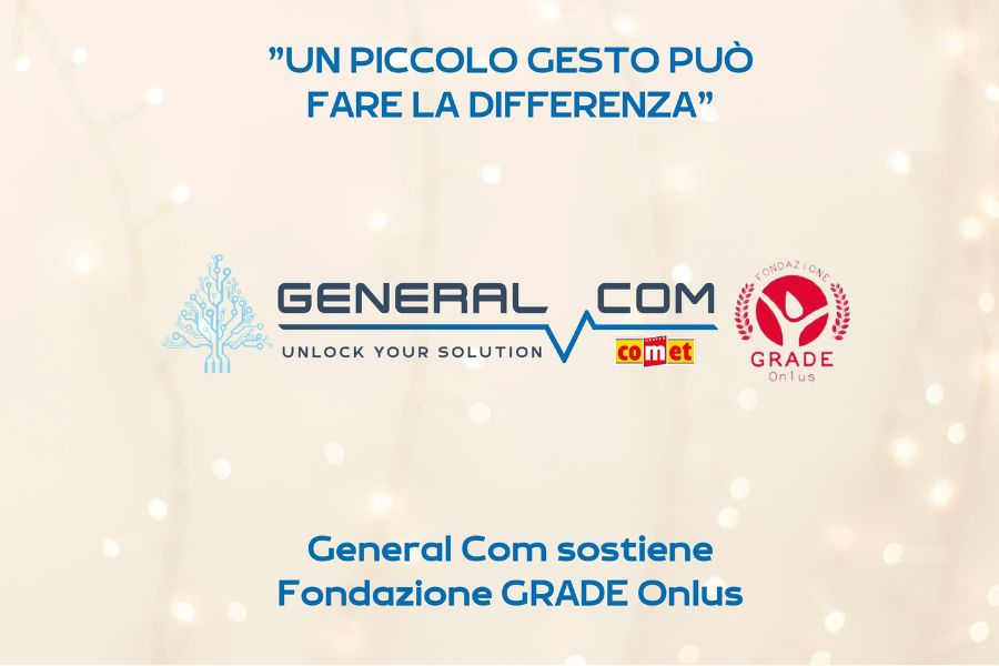 General Com a sostegno dei progetti di Fondazione GRADE Onlus