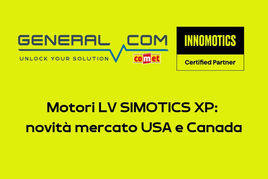 INNOMOTICS - Motori LV SIMOTICS XP: novità mercato USA e Canada