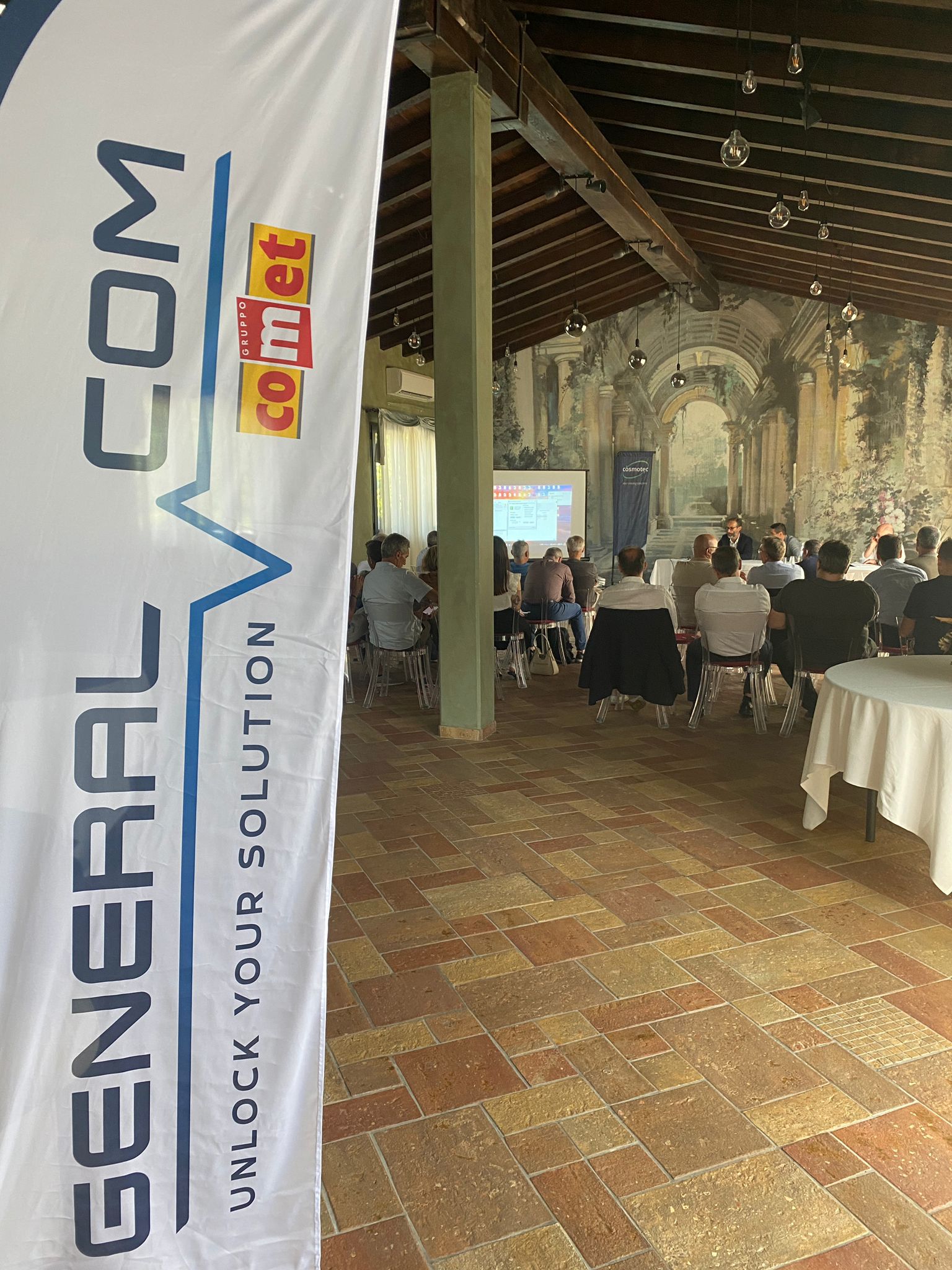 Foto evento cosmotec stulz condizionamento quadri elettrici general com reggio emilia acetaia terra del tuono
