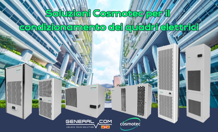 Soluzioni cosmotec per condizionamento quadri elettrici general com