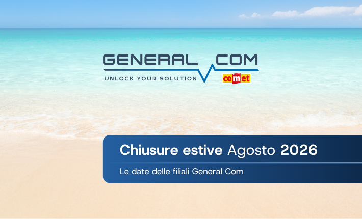 Chiusure estive agosto 2026 General Com