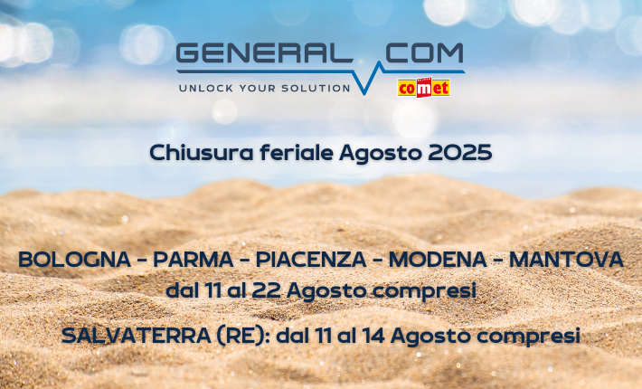 chiusure agosto 2025 general com date ferie estate