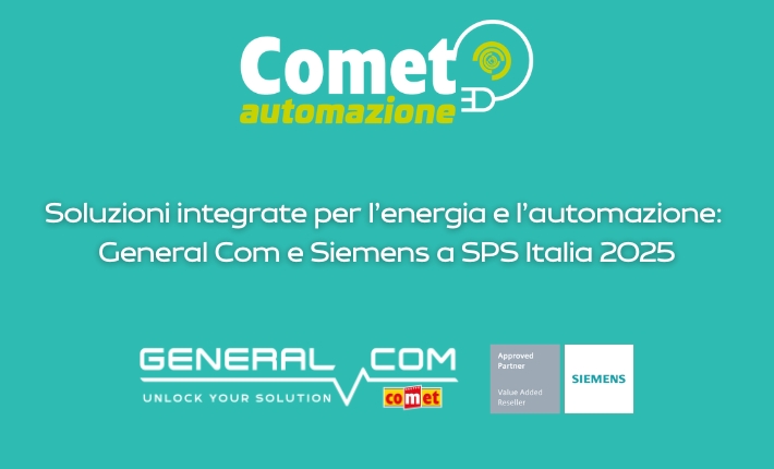 comet magazine automazione news 2 sps 2025 General Com Siemens soluzioni energia automazione