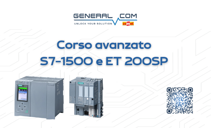 Corso avanzato Siemens simatic plc s7-1500 et 200 sp et200sp etc academy General Com
