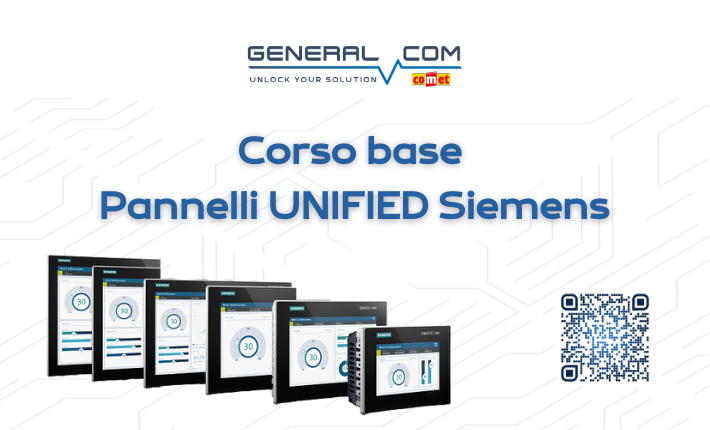 Corso base Pannelli Unified Siemens HMI venturelli etc academy General Com