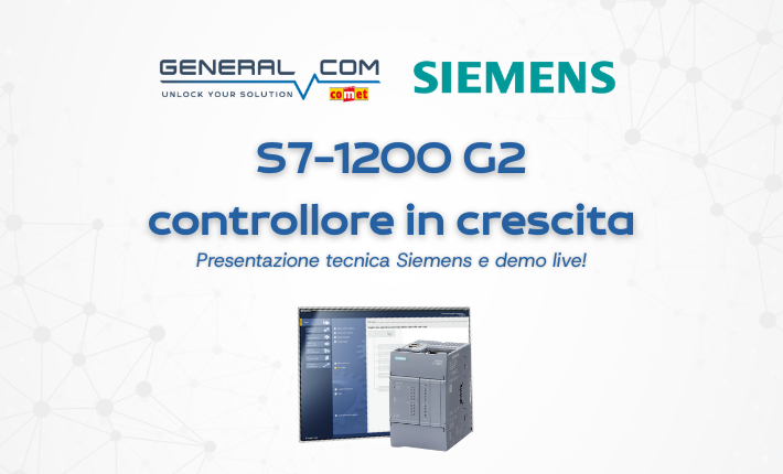 incontro Siemens s7-1200 g2 controllore in crescita General Com 26 novembre 2025