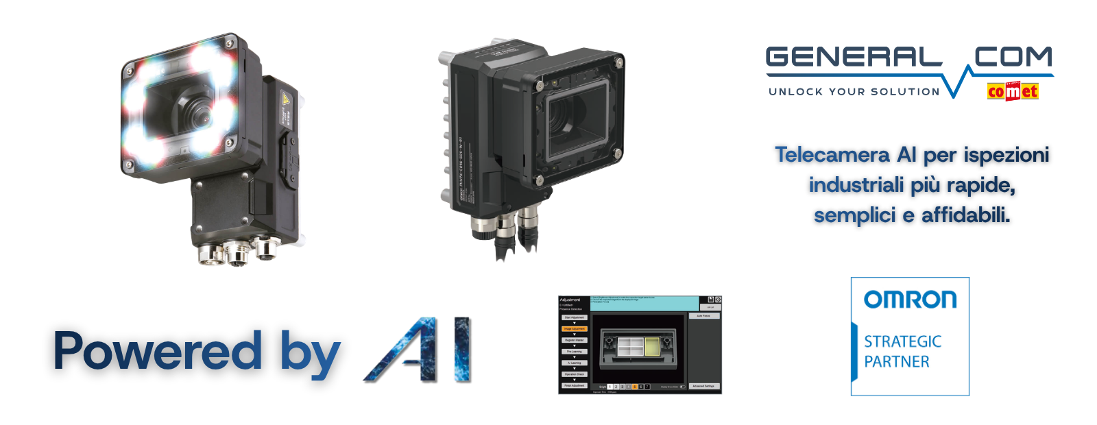 powered by AI Omron Smart Camera FHV7 AI General Com