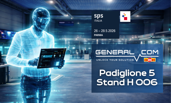 SPS italia 2026 General Com Siemens Innomotics Rittal Phoenix Contact Weidmuller Dfactory Relatech Omron Fornitori partner compila modulo interesse fornitori