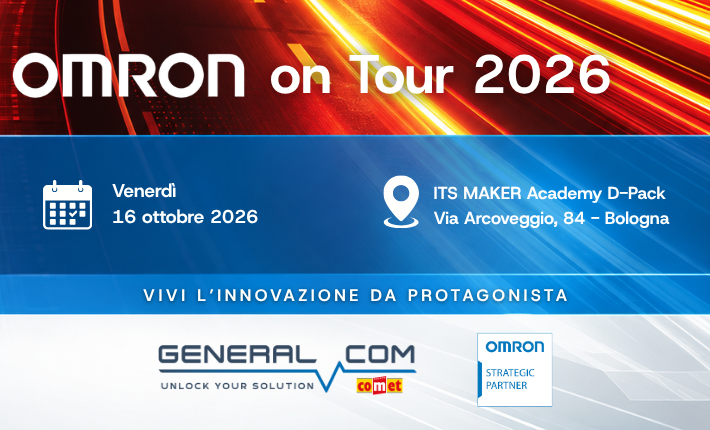 Omron on Tour - Bologna ottobre 2026 - General Com